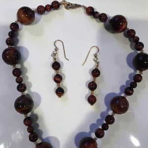 Necklace and Earrings